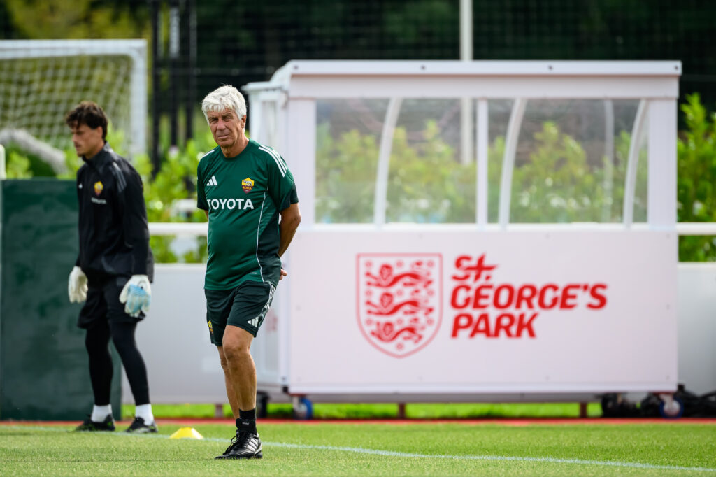 Gasperini AS Roma Training Session