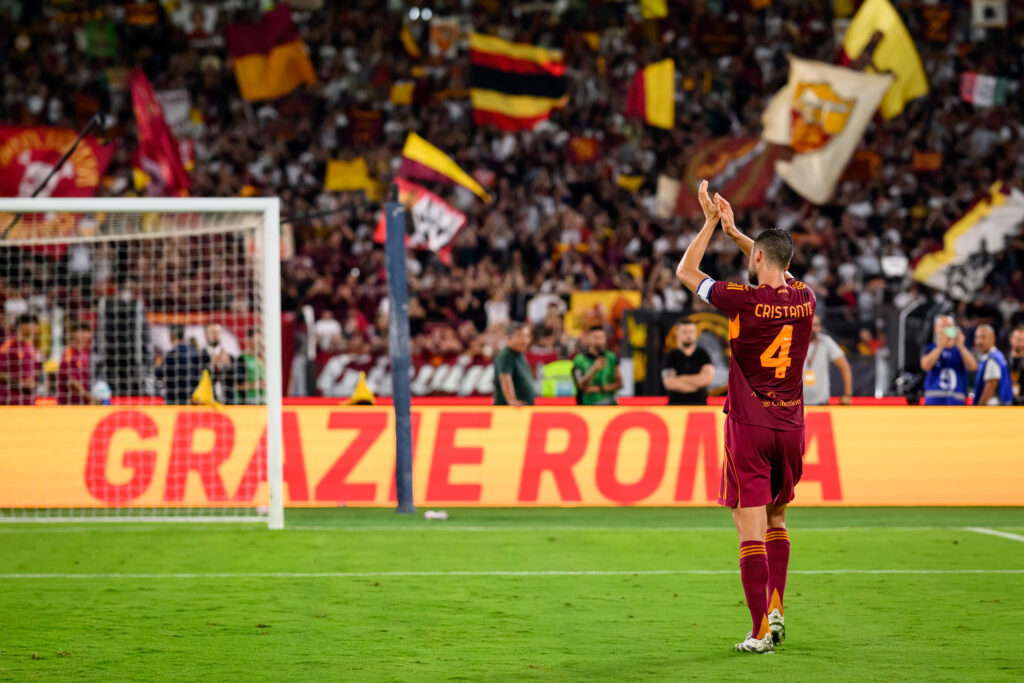Cristante AS Roma v Bologna FC 1909 - Serie A