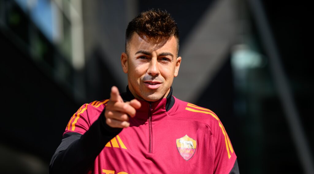 el shaarawy AS Roma Training Session