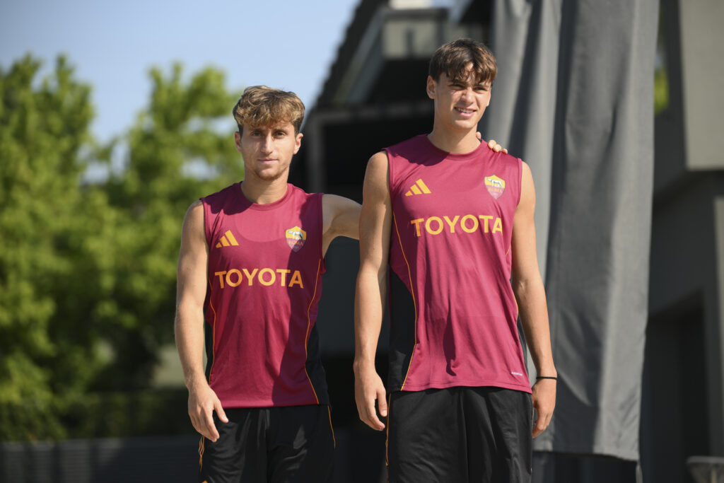 Baldanzi Pisilli AS Roma Training Session