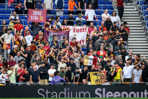 Tifosi in Everton Roma