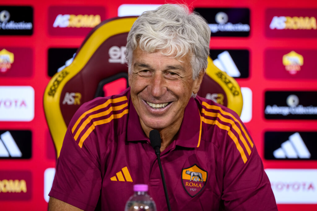 Gasperini AS Roma Press Conference