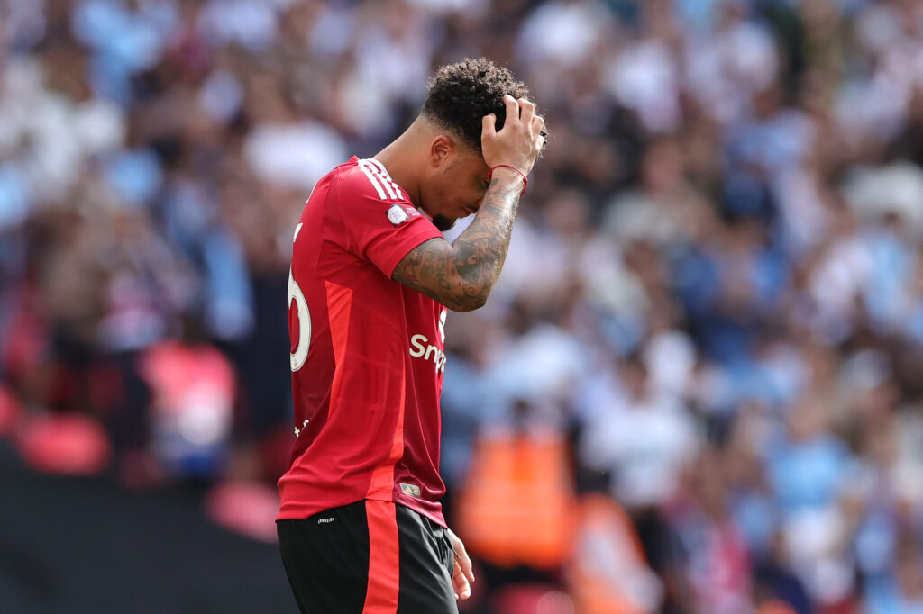 sancho Manchester United v Manchester City - 2024 FA Community Shield