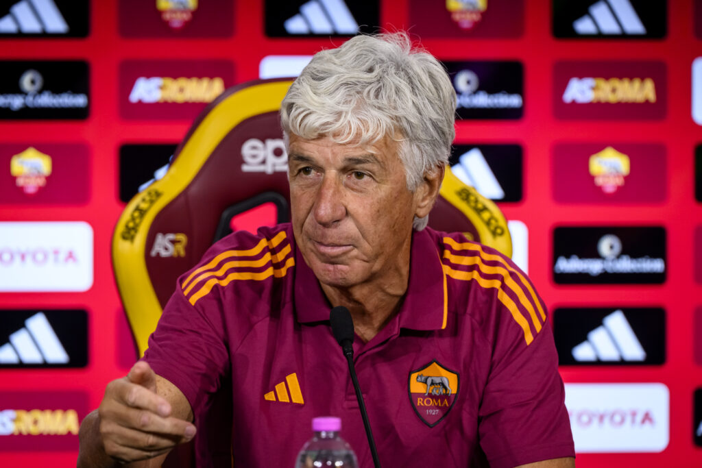 GASPERINI AS Roma Press Conference