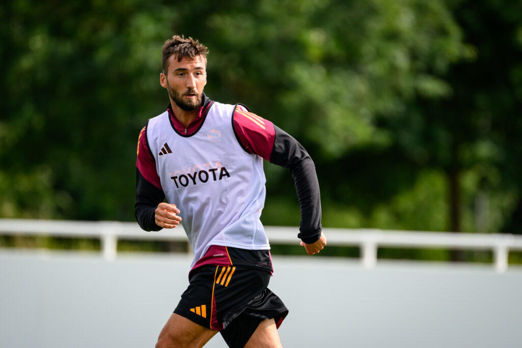 Cristante AS Roma Training Session