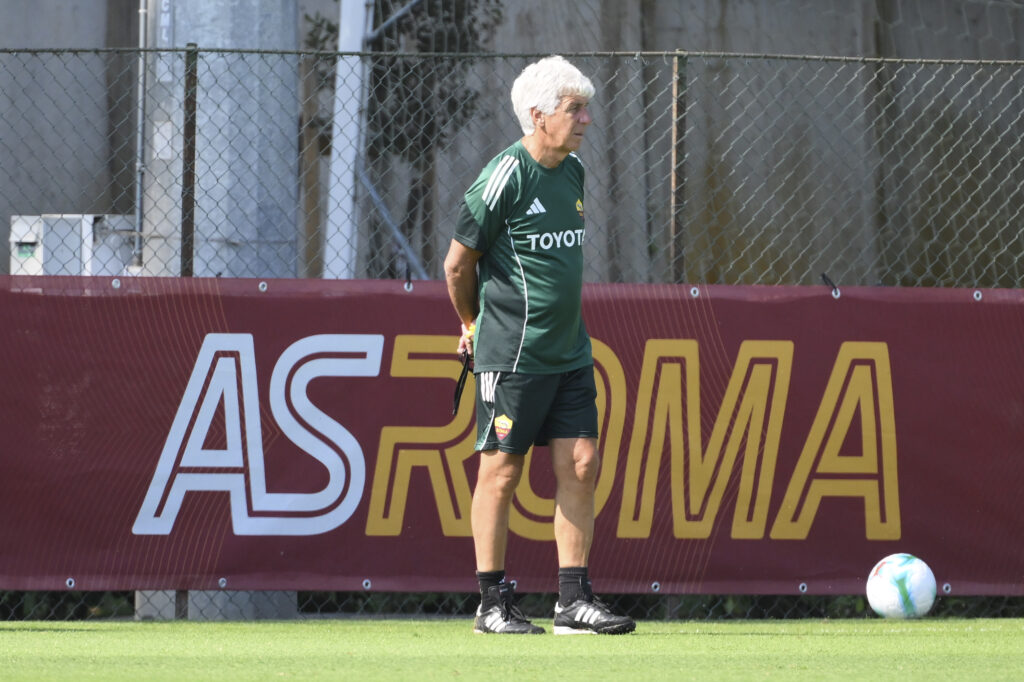 Gasperini AS Roma Training Session