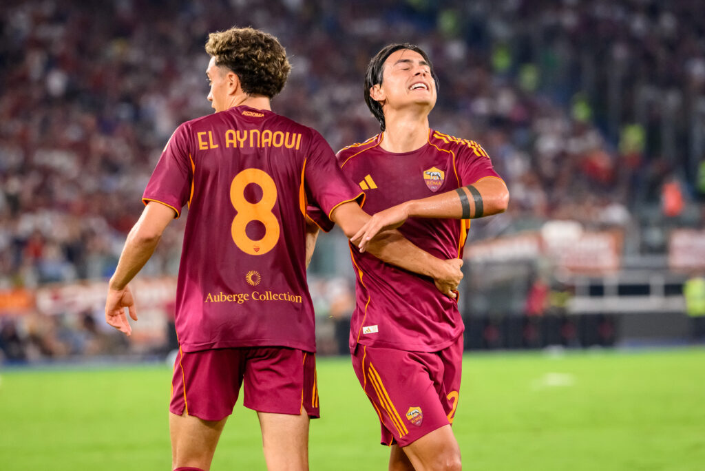 El Aynaoui Dybala AS Roma v Bologna FC 1909 - Serie A