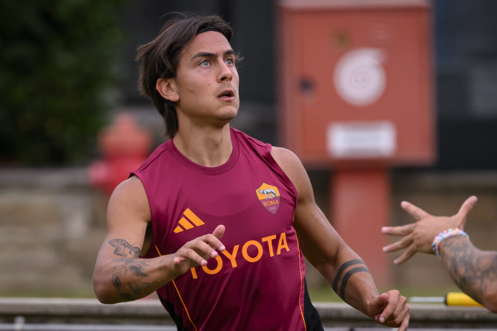 dybala AS Roma Training Session