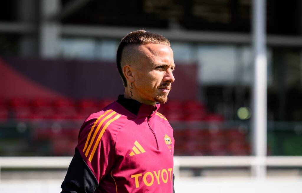 Angelino AS Roma Training Session