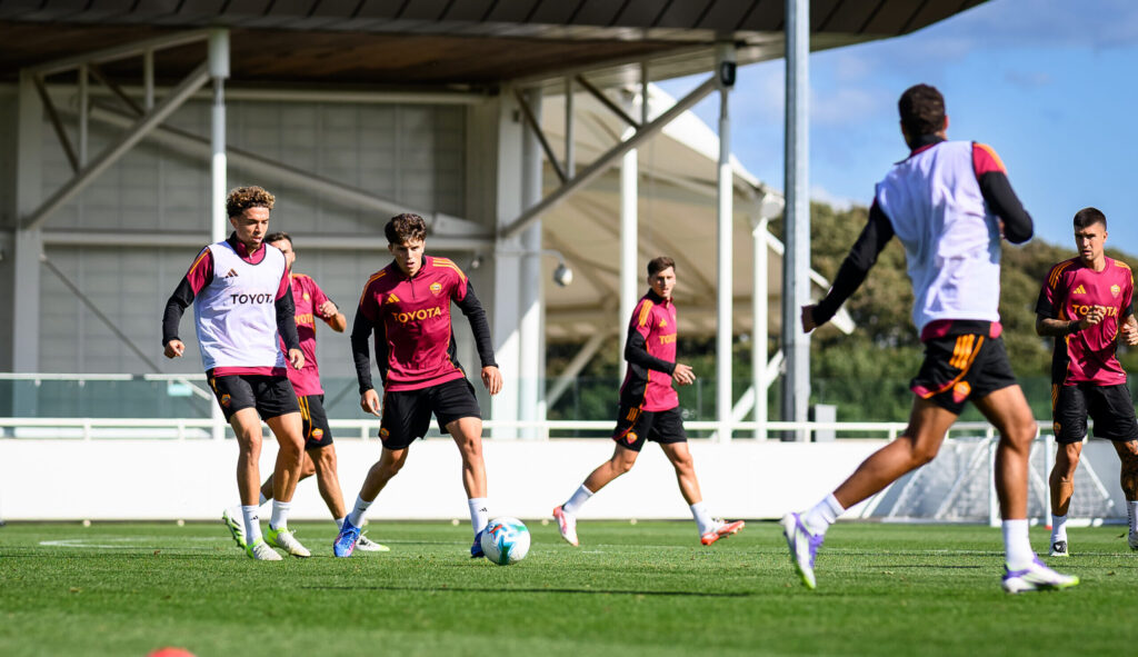 AS Roma Training Session