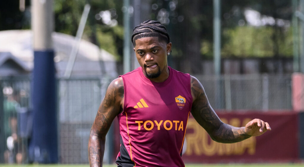 Bailey AS Roma Training Session