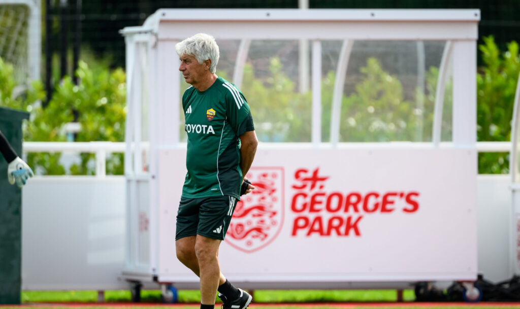 Gasperini AS Roma Training Session