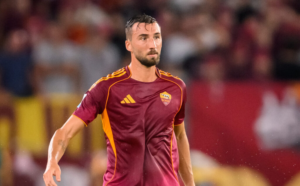 Cristante AS Roma v Bologna FC 1909 - Serie A