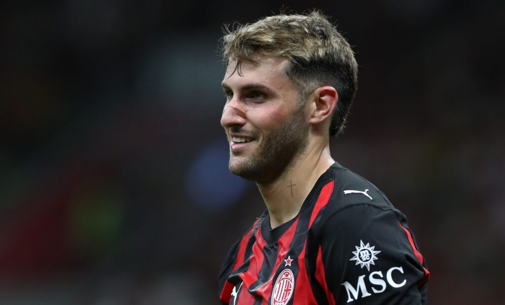 santi gimenez AC Milan v SSC Bari - Coppa Italia