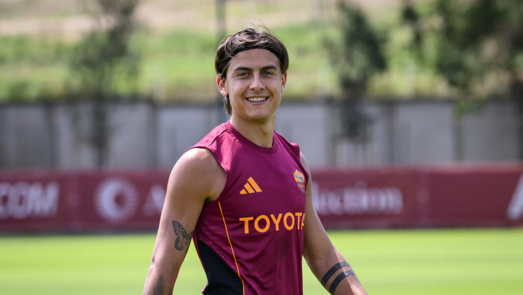 Dybala AS Roma Training Session