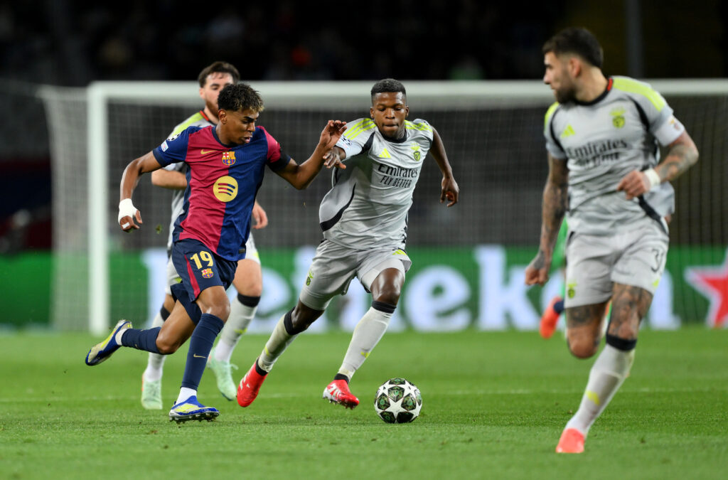 FC Barcelona v SL Benfica - UEFA Champions League 2024/25 Round of 16 Second Leg