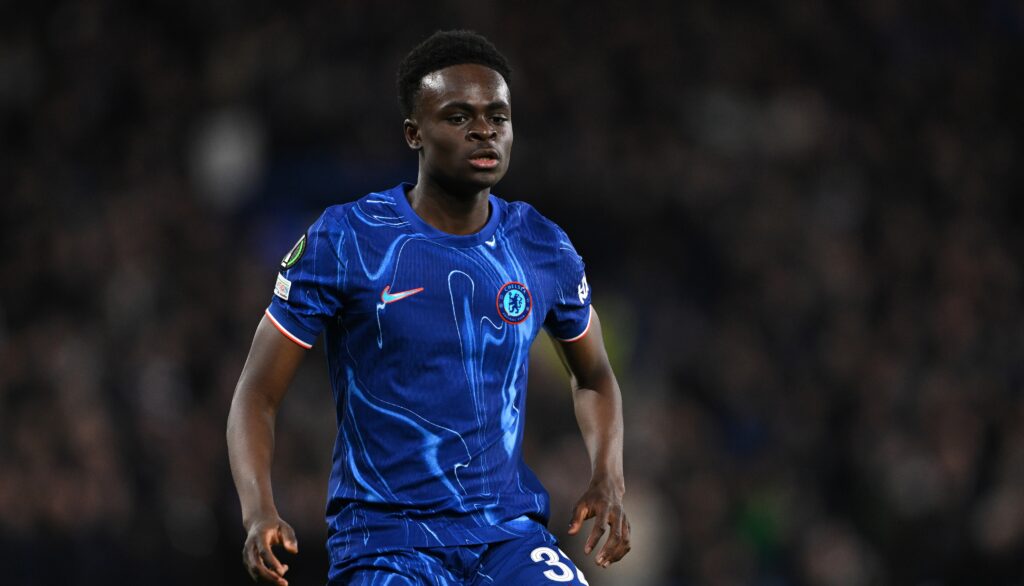 Tyrique George Chelsea FC v F.C. Copenhagen - UEFA Conference League 2024/25 Round of 16 Second Leg
