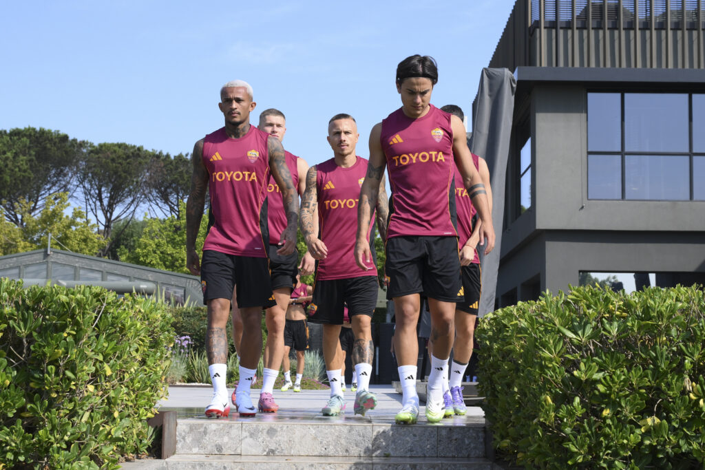 Dybala Wesley AS Roma Training Session