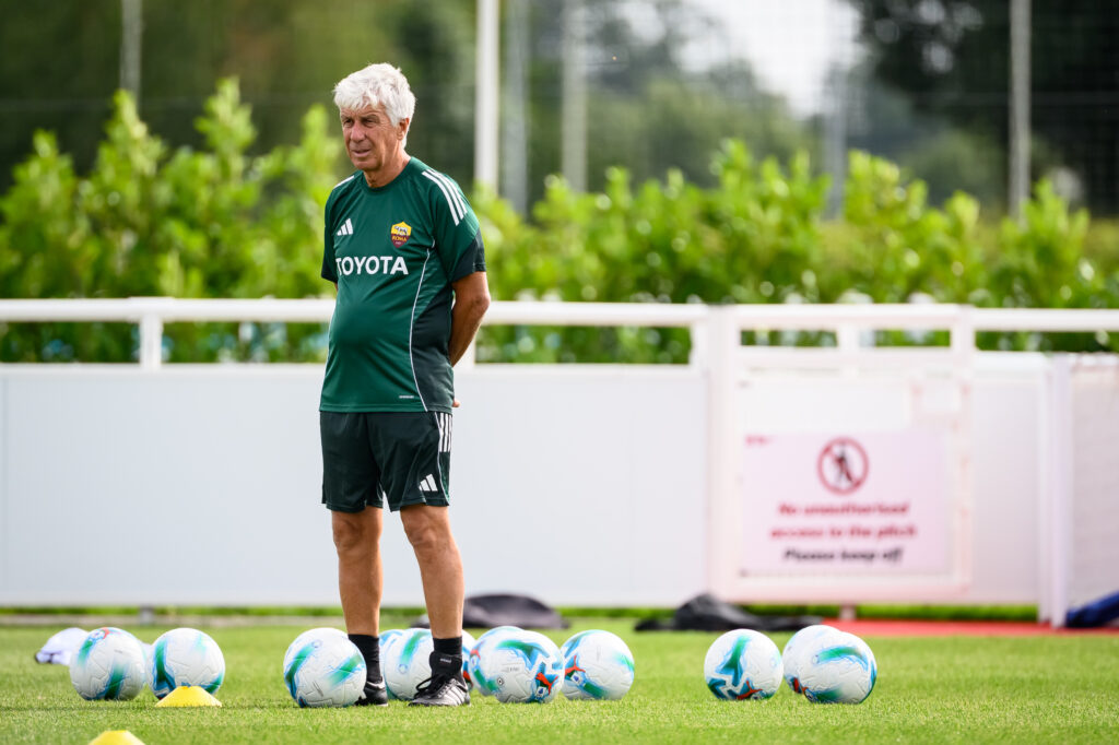 Gasperini AS Roma Training Session
