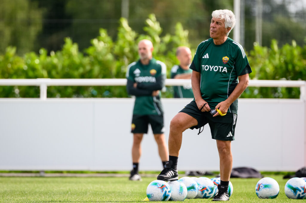 Gasperini AS Roma Training Session