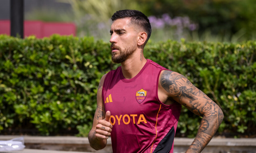 pellegrini AS Roma Training Session