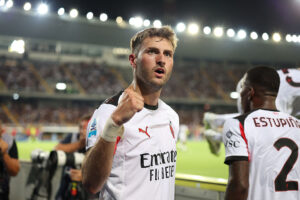 gimenez US Lecce v AC Milan - Serie A