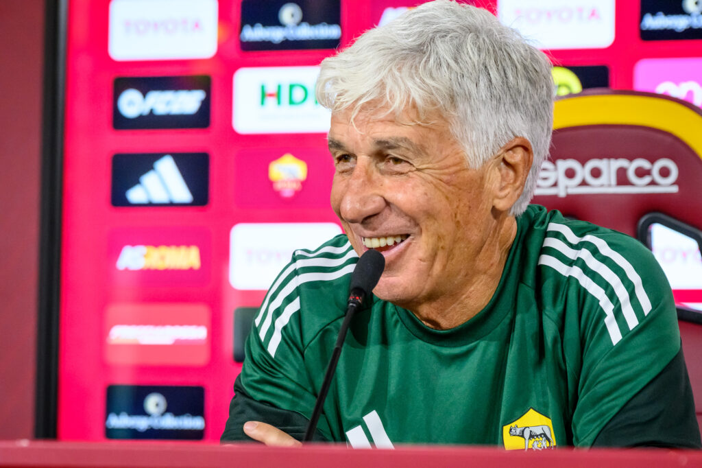 Gasperini AS Roma Press Conference