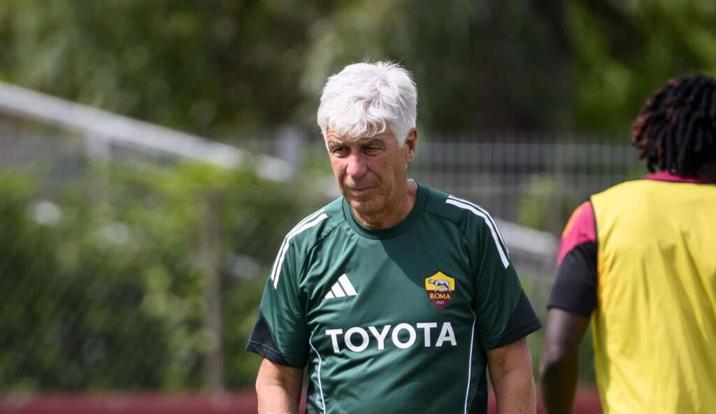 gasperini AS Roma Training Session