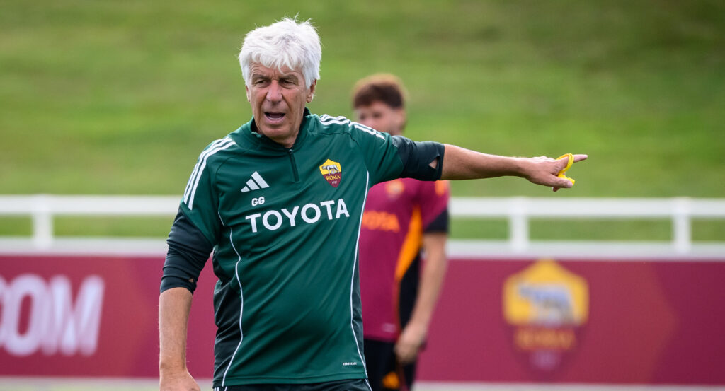 gasperini AS Roma Training Session
