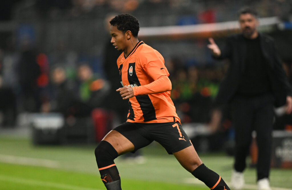 Eguinaldo FC Shakhtar Donetsk v Olympique de Marseille: Knockout Round Play-offs First Leg - UEFA Europa League 2023/24