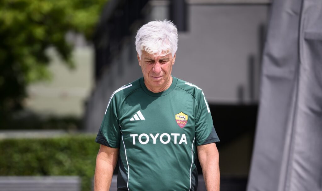 gasperini AS Roma Training Session