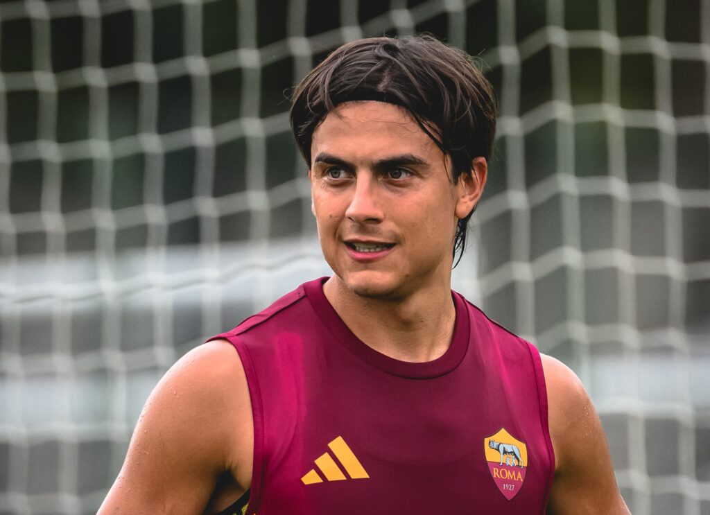 dybala AS Roma Training Session