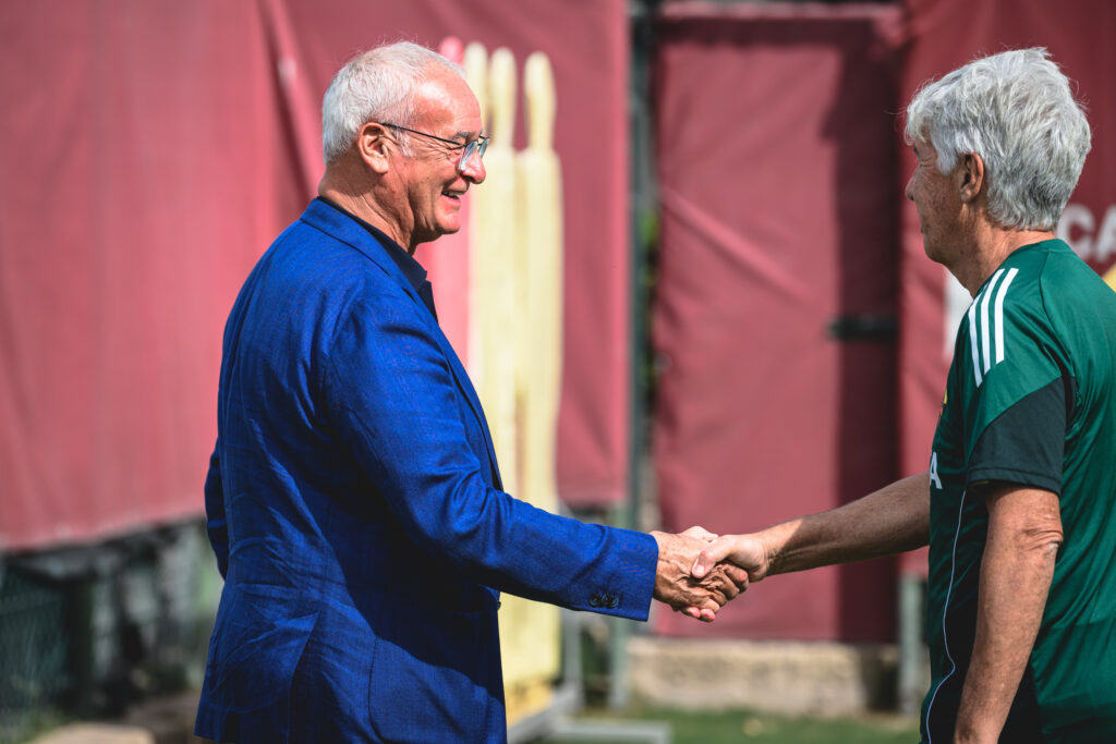 ranieri gasperini AS Roma Training Session