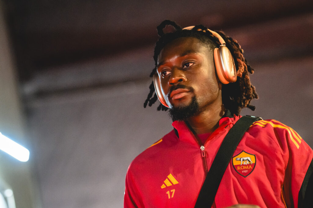 Manu Kone AS Roma v Torino FC - Serie A