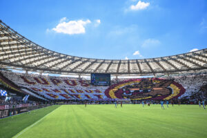 COREOGRAFIA CURVA SUD  Lazio v AS Roma - Serie A