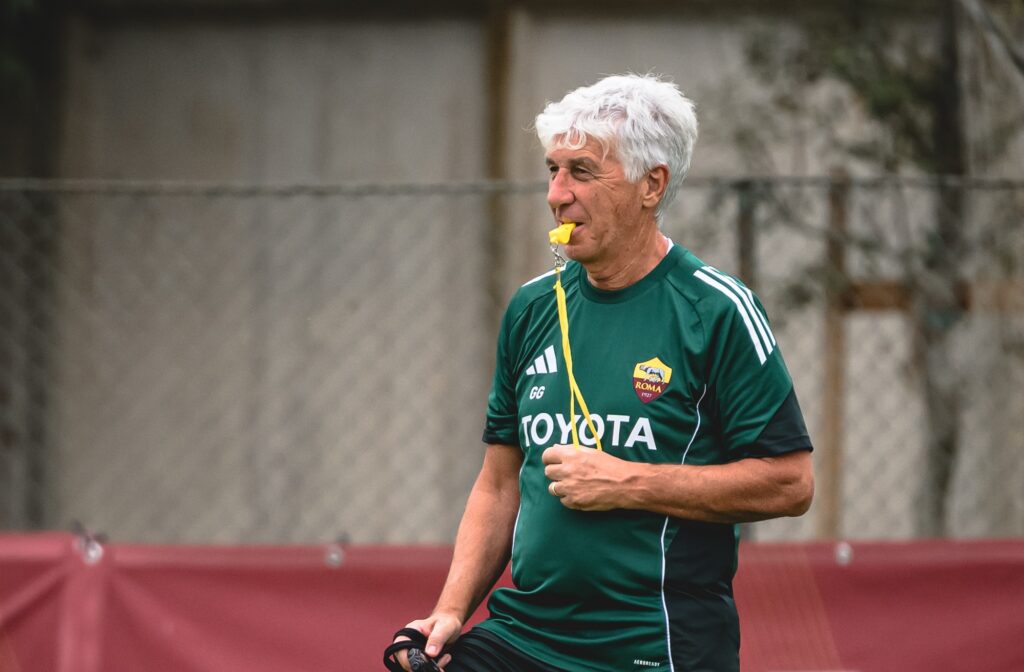 gasperini AS Roma Training Session