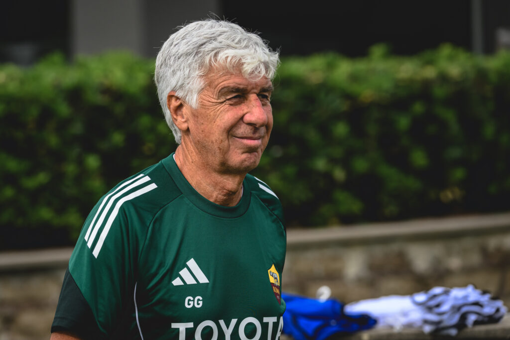 gasperini AS Roma Training Session