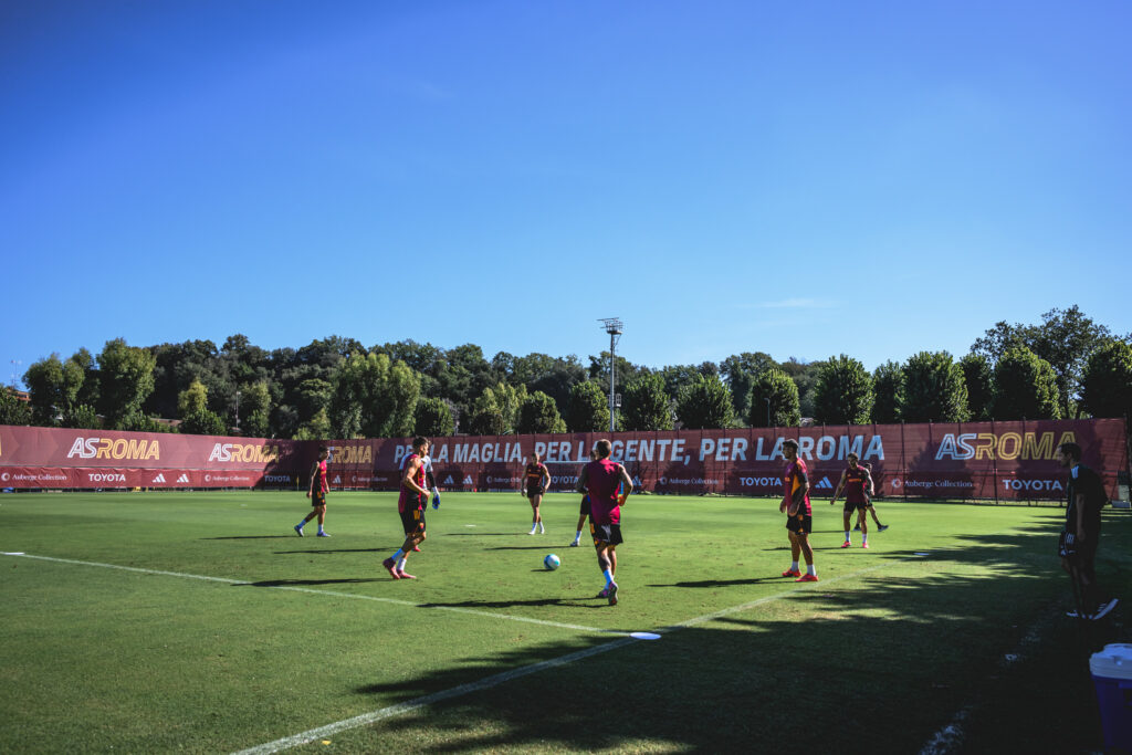 squadra AS Roma Training Session