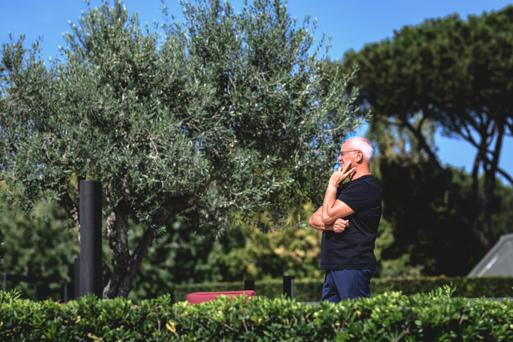 Ranieri AS Roma Training Session