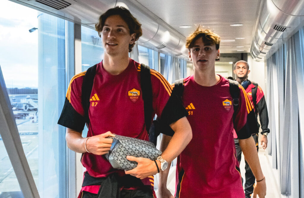 Ghilardi Pisilli AS Roma Travel To Nice