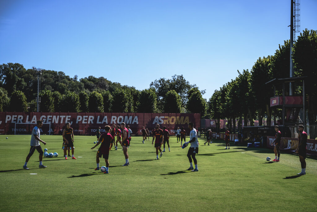 squadra AS Roma Training Session