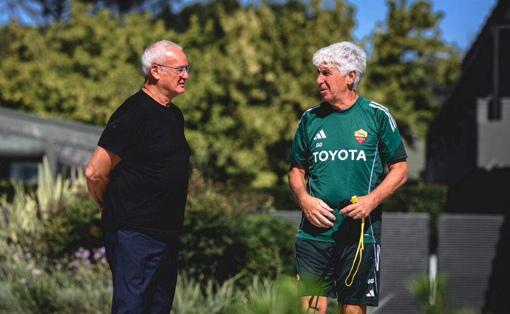 Ranieri Gasperini AS Roma Training Session