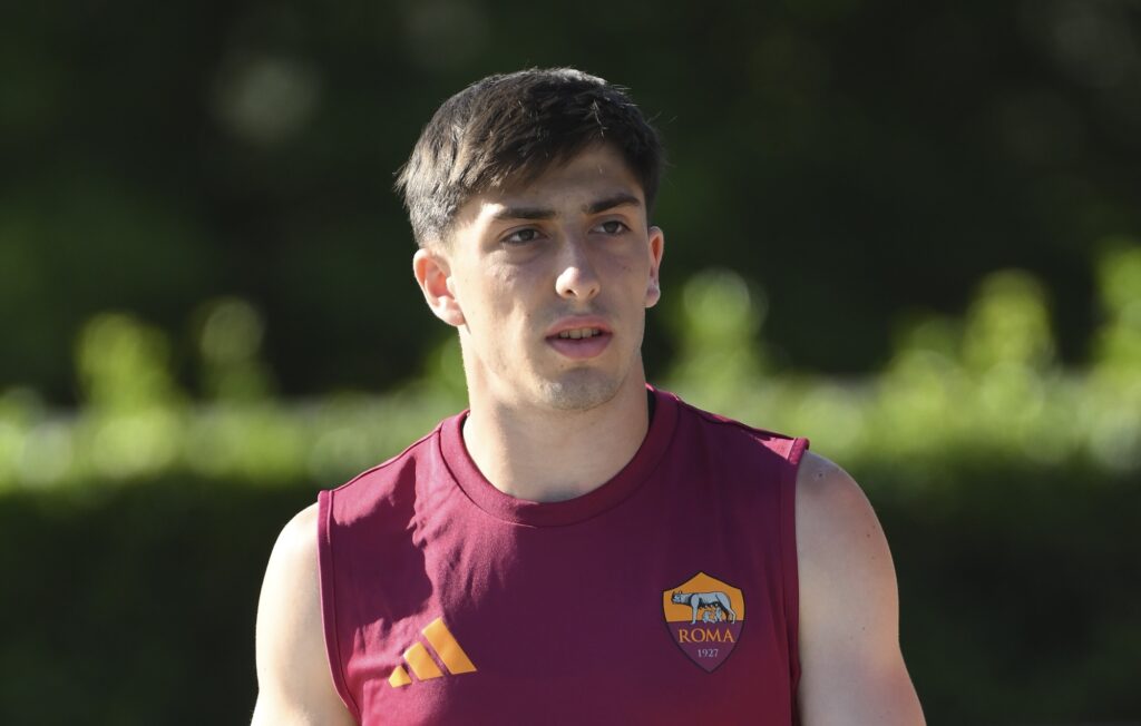 mannini AS Roma Training Session