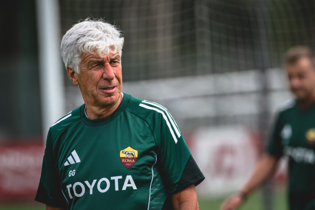 gasperini AS Roma Training Session