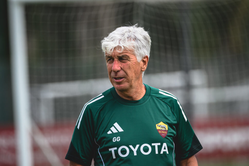 gasperini AS Roma Training Session