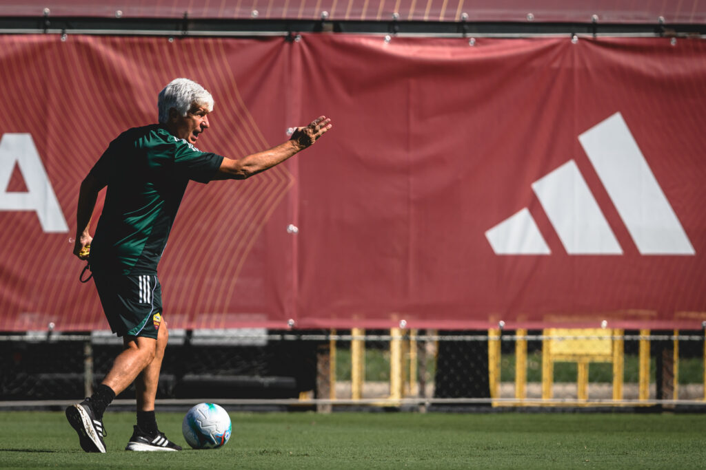 Gasperini AS Roma Training Session