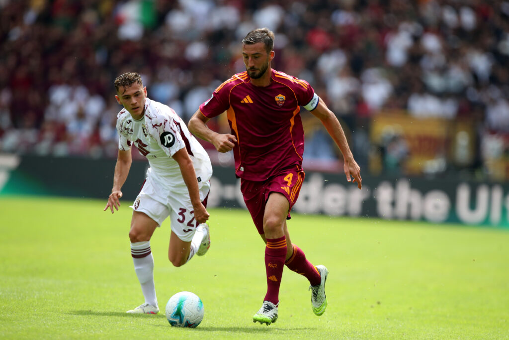 Cristante AS Roma v Torino FC - Serie A