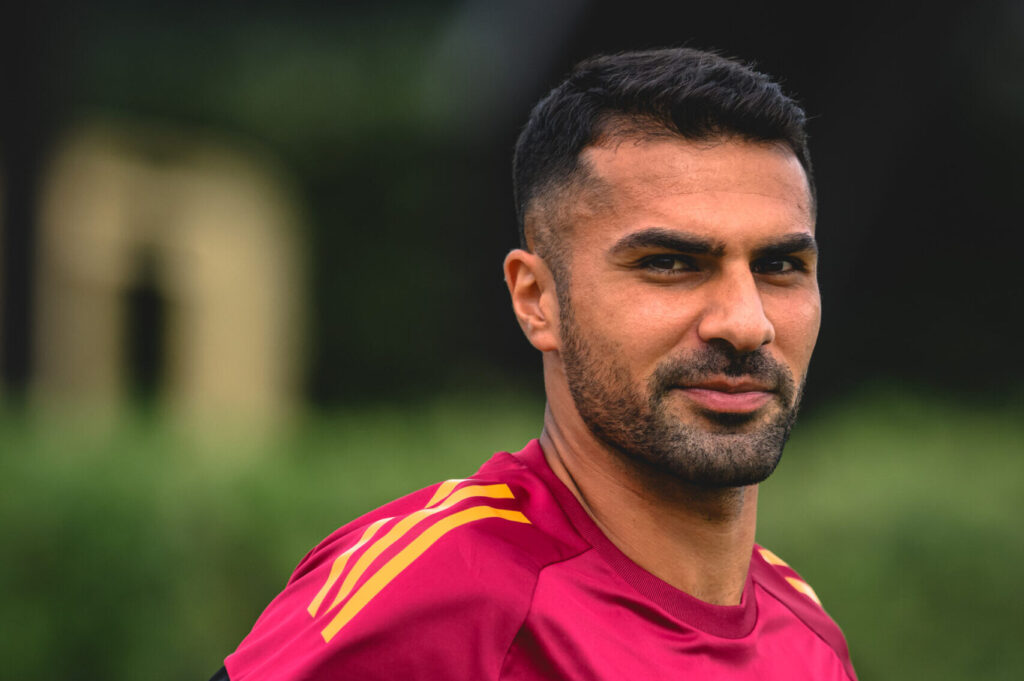 Celik AS Roma Training Session And Press Conference - UEFA Europa League 2025/26 League Phase MD1