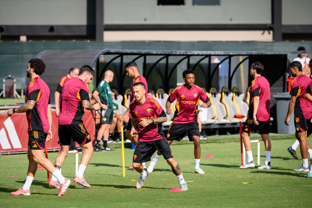 AS Roma Training Session - UEFA Europa League 2025/26 League Phase MD2