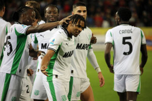 lauriente Cagliari Calcio v US Sassuolo Calcio - Serie A